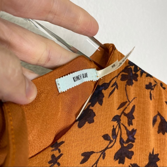 Anthropologie Kimchi Blue Floral Mini Dress - Picture 5 of 7